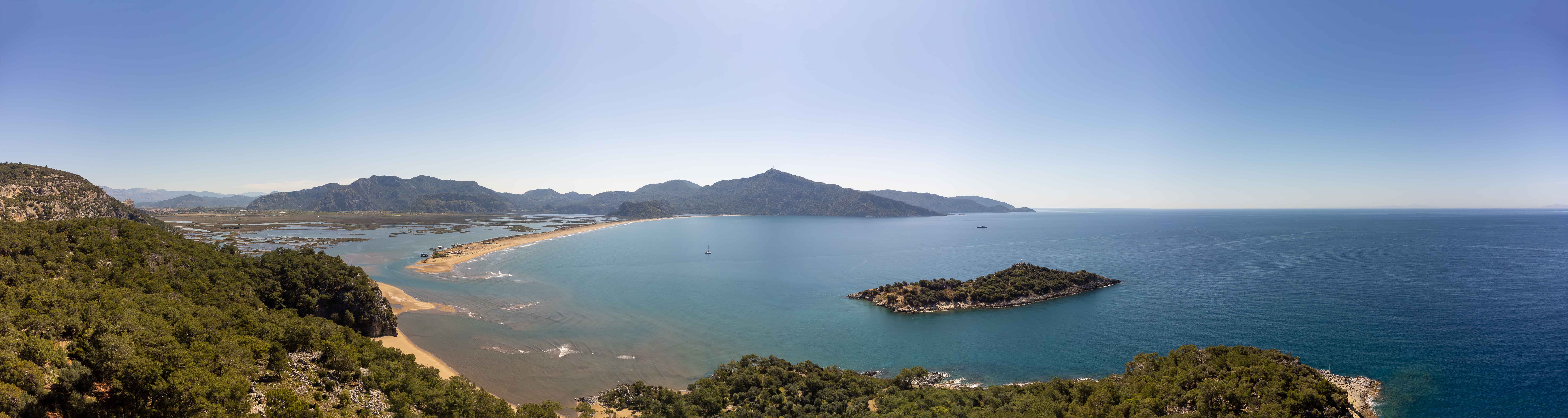 Iztuzu Beach en de Dalyan-rivier